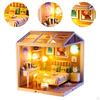 Craft Doll Houses with Furniture Tiny House Diorama for Teens And Kids