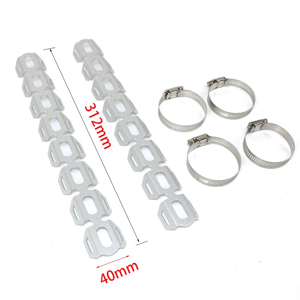 For BMW R1200GS LC ADVENTURE Motorcycle Exhaust Heat Shield Wrap Muffler Pipe Cover Heel Guard Protection F800GS F700GS F850GS