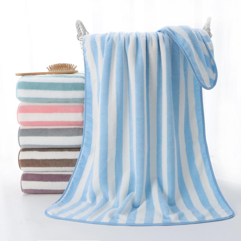Household Thick Soft Water-absorbing Quick-drying Bath Towel