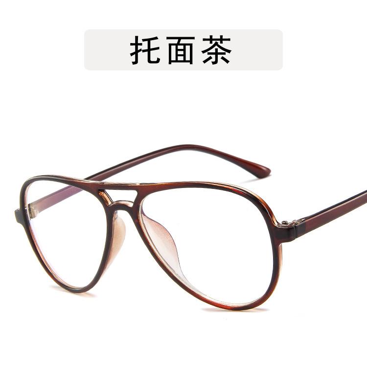 European American Style Eyeglass Frames for Women Vintage Simple Woman Glasses Frame Pilot Shape Glasses Trendy