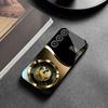 New Black Gold Phoenix Logo phone case glass s26 ultra case mobile phones for Samsung Galaxy S26 S25 S24 S23 S22 FE Ultra Plus