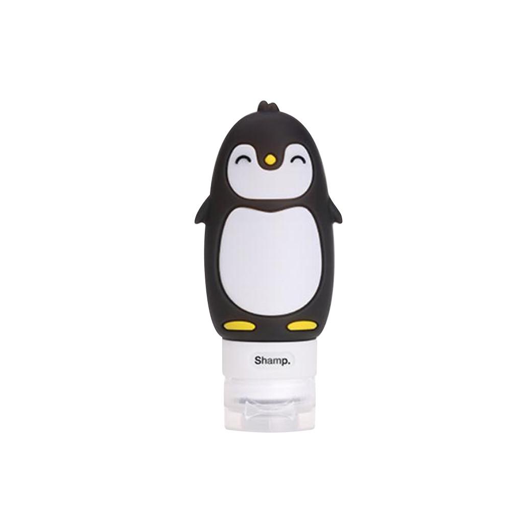 Multicolor Silicone Filling Bottle Cute Shape Travel Packing Empty Bottle