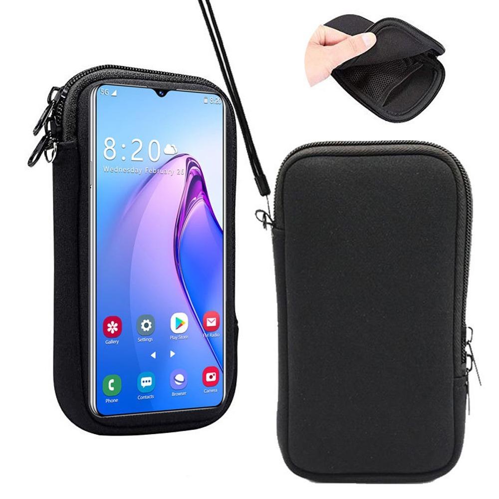Portable Neoprene Phone Bag Pouch Mobile Phone Bag Pouch  Portable Power Source