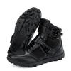 Black Leather Motorcycle Shoes Men Women Motocross Boots Summer Breathable Light Adventure Biker Boot For Urban Riding Racing
