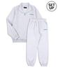 Commons Embroidered Logo Training Sweat Set_White Melange