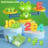 Funny Frog Scale Children's Early Education Toys Mathematical Intelligence Math Toys Funny Frog Scale Balance Toy Teaching