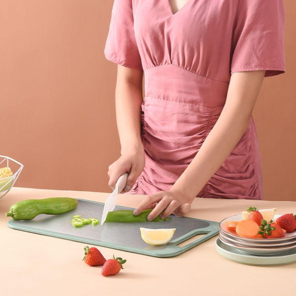 Non-slip Cutting Board Stainless Steel Chopping Block Double-Sided Chopping Board  Knead Dough