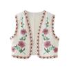 Fashion Style 2023 Summer New Arrival Fashion Trendy Women's Clothing Easiest for Match Embroider Cardigan Vest 6895023 250