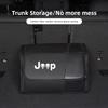 Car Trunk Storage Box Auto Large Capacity Organizer Tools For Jeep Wrangler JK Gladiator Renegade Grand Cherokee Wagoneer Avenge