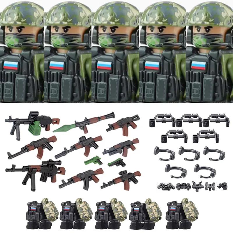 Askeri Ordu Figürleri Yapı Taşları SWAT Hayalet Komando Özel Kuvvetler Askeri Silahlar Silah Şapka Kalkan Kemer AK Mini Tuğlalar Oyuncak