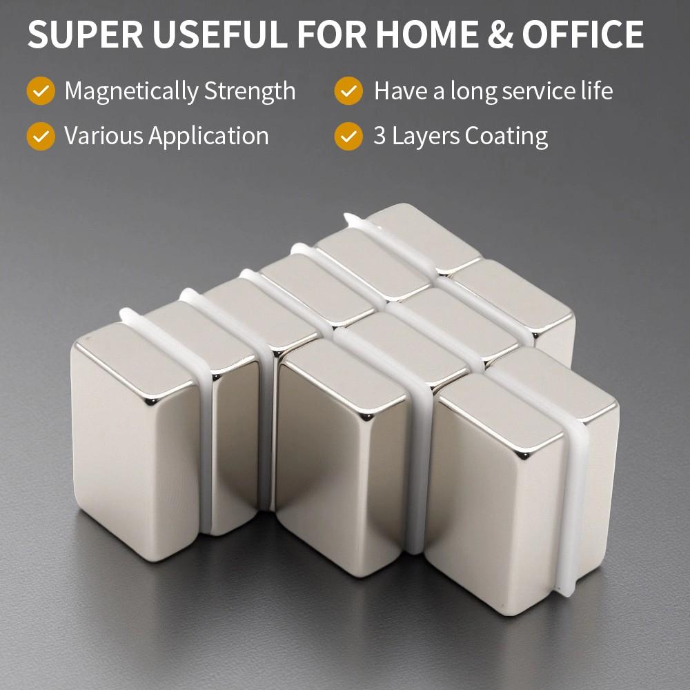 30X20X10MM Imans Block Refrigerator Magnets for Office Whiteboard Suitable Tools Home Workplace, Etc 30*20*10