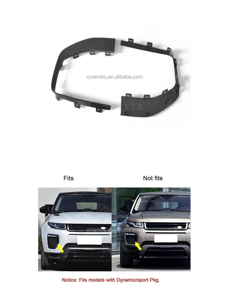 LR079387/LR079375 Front Bumper Trim for 2016 Land Rover Range Rover Evoque