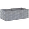 Raised Garden Bed 196 X 100 X 69 Cm Corten Steel