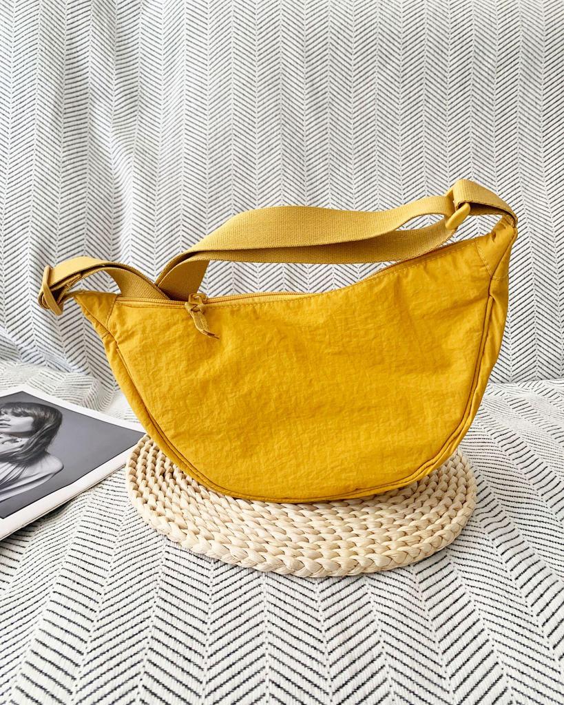 U-Style 2025 Women's Trendy Nylon Dumpling Crossbody Bag - Lightweight, Versatile, Small Shoulder Bag