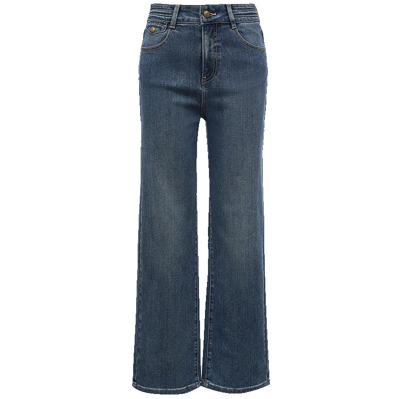 

VEROMODA Women s 2025 Autumn High-Waist Straight Leg Ankle Jeans M