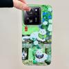 Cute Cat Flower Vortex Pattern Gilr Phone Case for Xiaomi 13T 14T 11 Lite Poco X5 M6 Pro X6 X3 Pro NFC C75 C71 C65 C61 M5S Cover