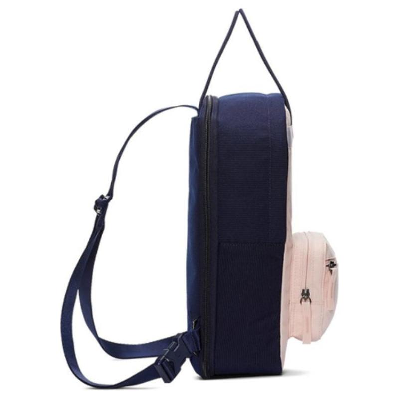 Nike Polyester Handbag, Backpack, Kids' Bag Regular Unisex Pink Blue Casual BA6097-498