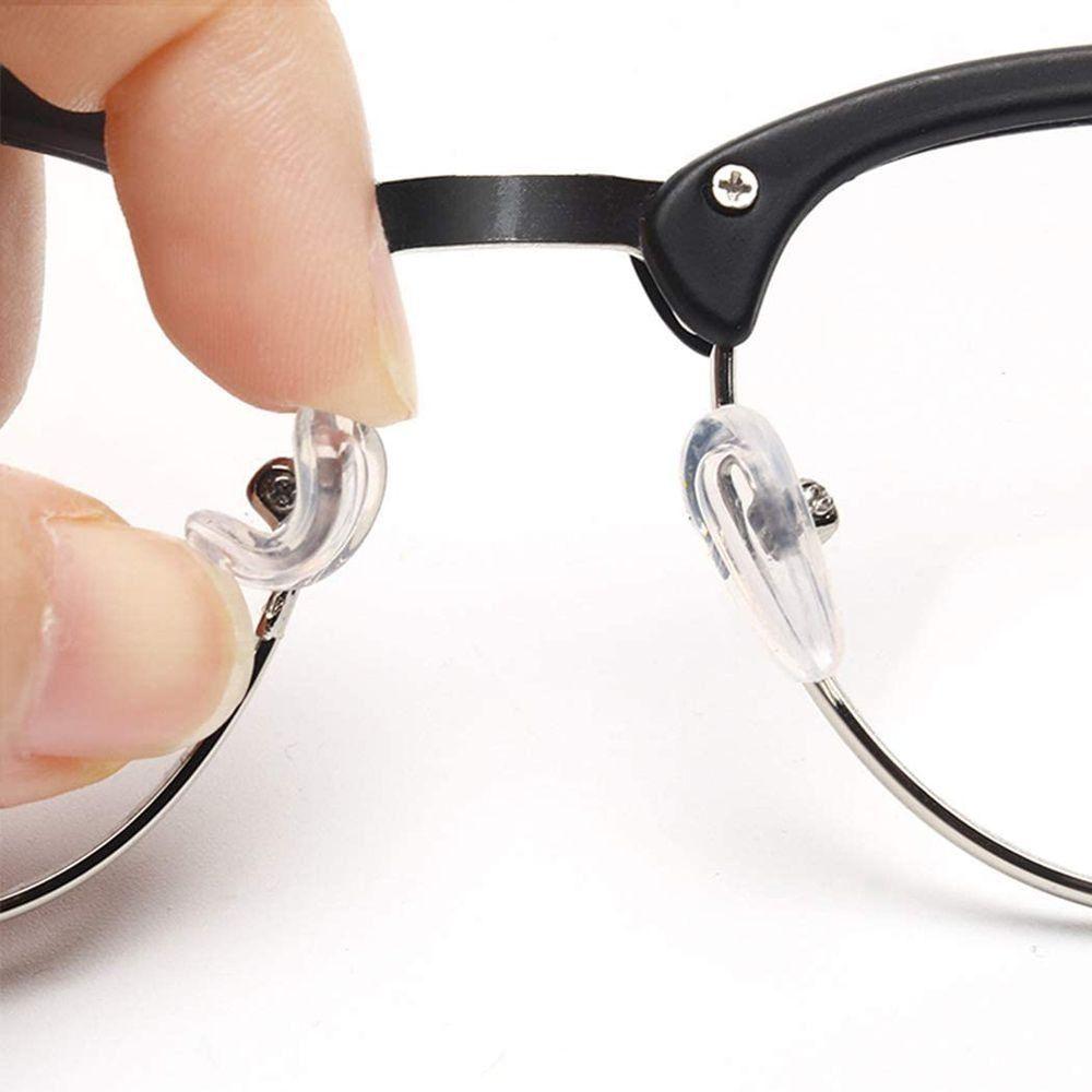 Silicone Precision Screw Sets Replaceable Nose Pads Repair Kit Glasses Repair Tools  Sunglasses