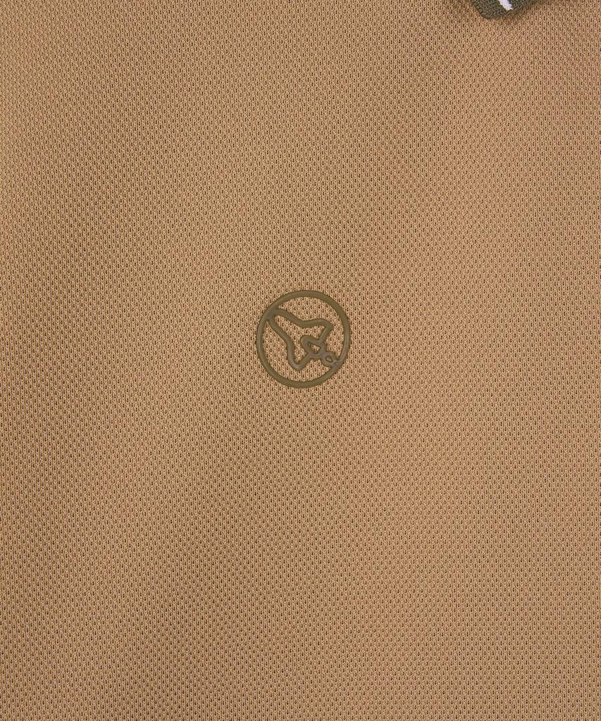 Antomas Circle Spaceship Polo Men'S - Beige