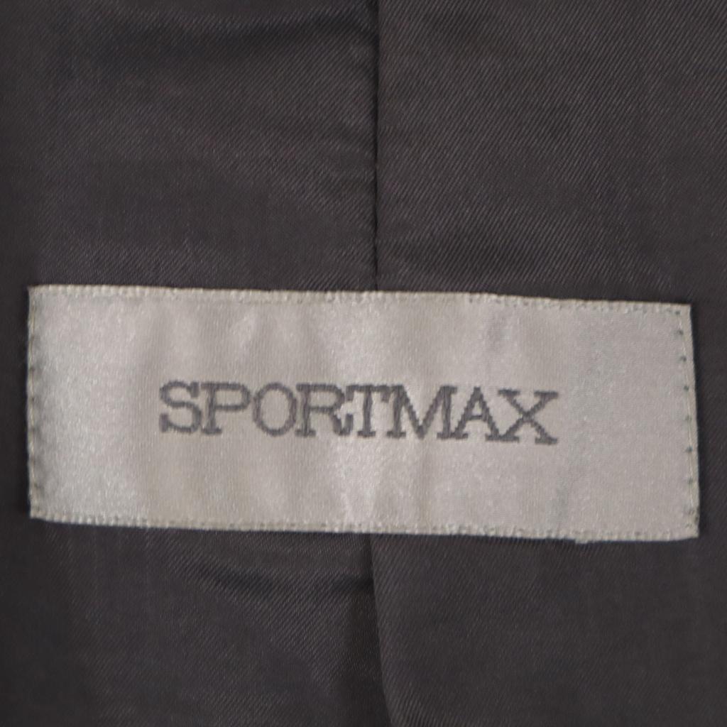 Sportmax Made In Italy Tailored Jacket 42 Khaki Beige Women Used