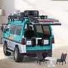 1/24 Scale Mitsubishi Delica Camping Van MPV Toy Car Model Diecast Vehicle Miniature Pull Back Sound & Light Collection Gift for Kid
