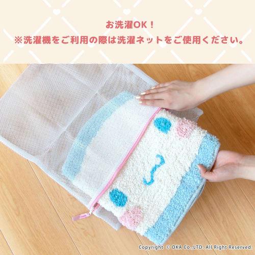 OKA Sanrio Characters Washable Mat, Approx. 45cm x 55cm, Red (Hello Kitty) (Sanrio Hello Kitty Cute Character)