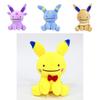 Niedliche Evoli-Pikachu-Plüschpuppe mit wendbarem Blitza, Flamara, Psiana, Aquana und Feelinara