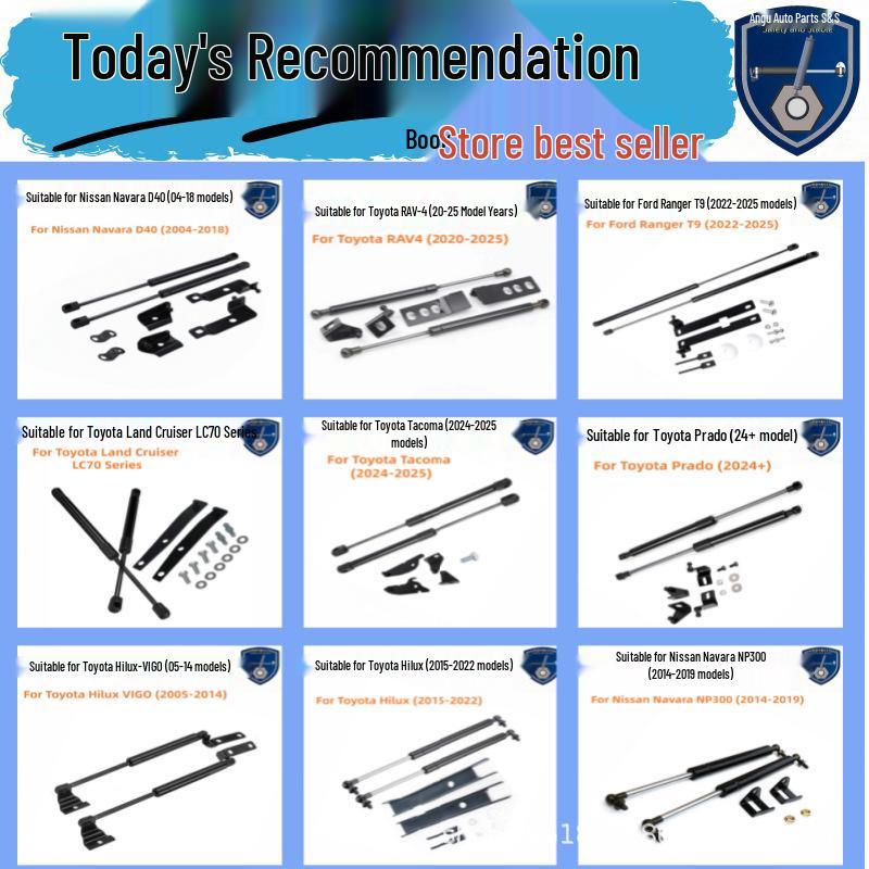 Ford Ranger T9 22-25 Hydraulic Hood Support Rod