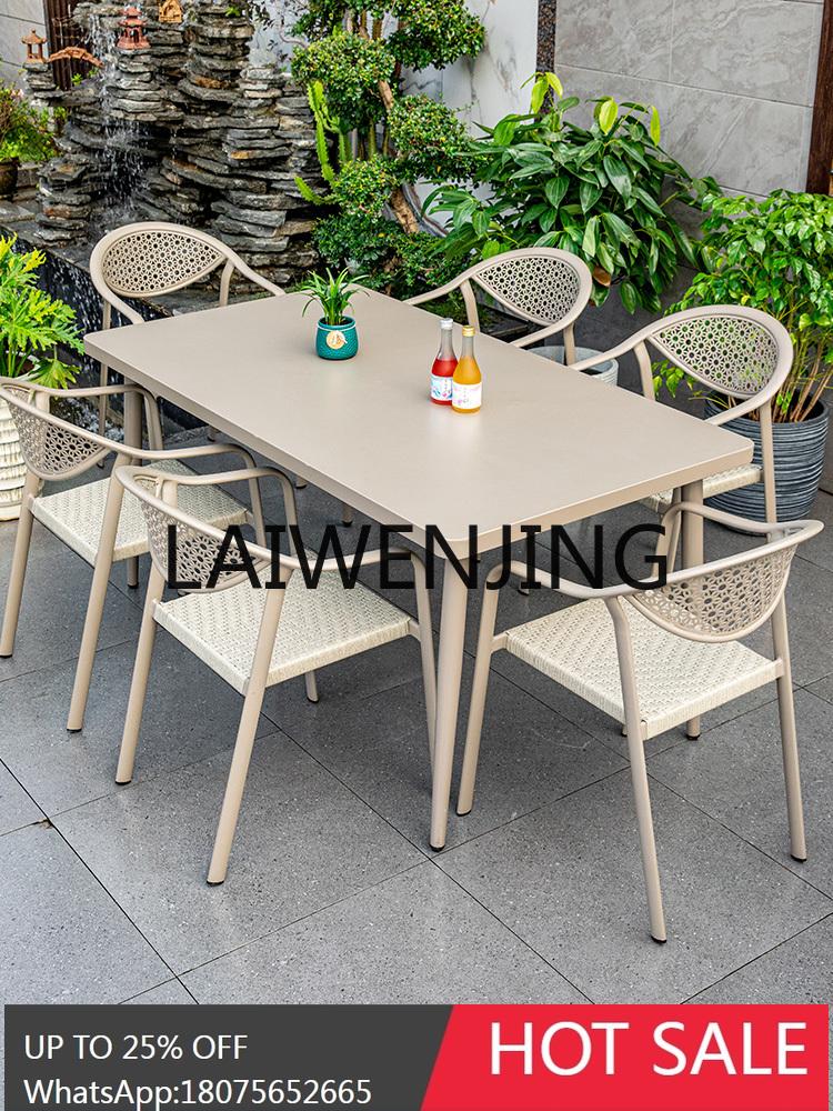 Outdoor Villa Courtyard Outdoor Leisure Tea Outdoor Courtyard Table and Chair
