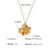 Mehrlagige Choker-Halskette mit goldener Perlenkette und Zirkon-Sonnenblumen-Anhänger Vielseitiger Modeschmuck