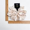 High Quality Oversized 18cm Satin Hair Loop Elegant Simple Large Intestine Hair Rope Rubber Band Elastic Scrunchies Women Headband