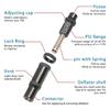 Tire Deflator Set with Auto Stop Function Adjustable Tyre Pressure Deflator Simple Operate for Truck Wheel Maintenance