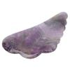 Amethyst Stone Guasha Board Portable Scraping Massage Tool for SPA Acupuncture Therapy Massage Face Lifting