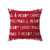 Merry Christmas Cute Santa Claus Snowman Print Pattern Cushion Cover Home Living Room Sofa Decoration Pillow