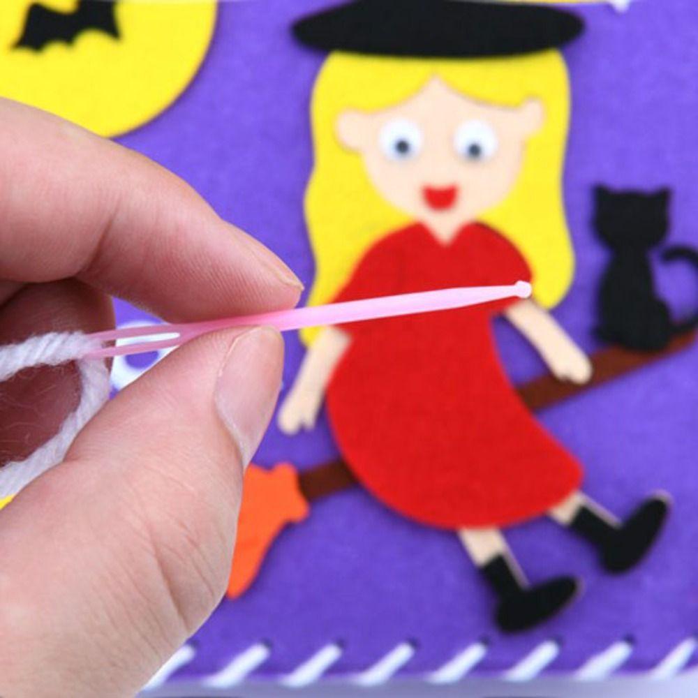 Trick Or Treat DIY Halloween Candy Bag Non-woven Fabric Pumpkin Handbag  Party