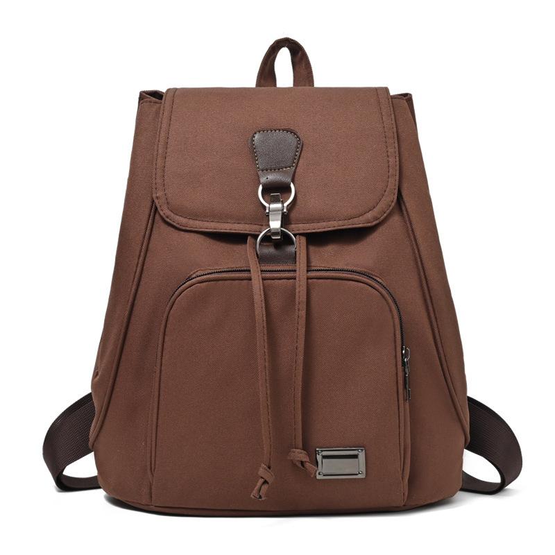 Tide Outdoor Oxford Cloth Backpack Female Student School Bag Fashion Casual Backpack Anti-Splashing Women'S Bag