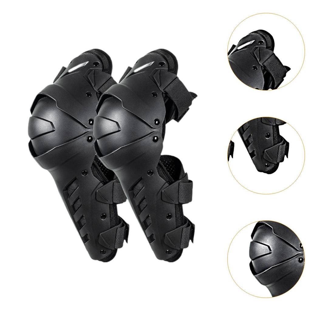 Rodilleras para motocicleta, protección para rodillas, accesorios para ciclismo y prevención de colisiones.