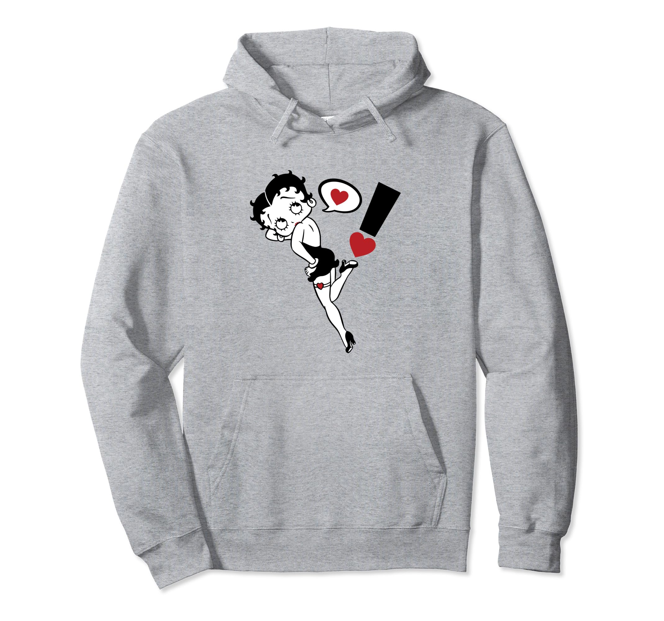 

Betty Boop Exclamation Mark Heart Hoodie