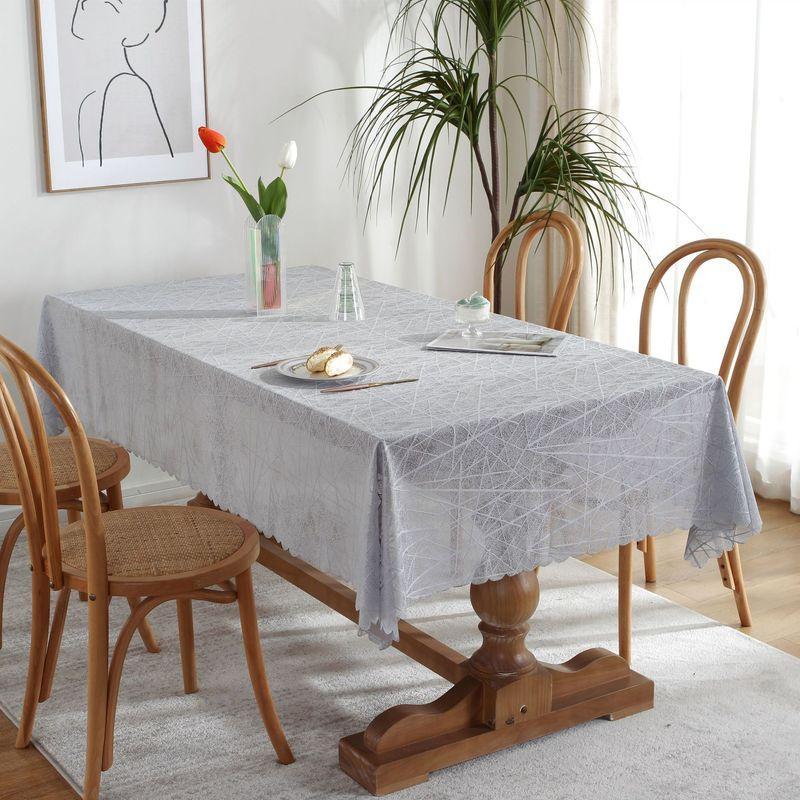 Europe Lace Tablecloth Dining Table Cover Table Cloth Flower Lace Desk Mat Fabric Towel
