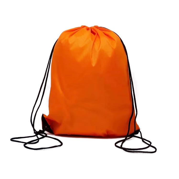 Spot Polyester Outdoor Drawstring Backpack - Small Batch Printing