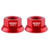 2pcs High Strength Rear Axle Screw Aluminum Zinc Zinc Alloy Bike Accessories Bicycle Hub Nut  Cycling