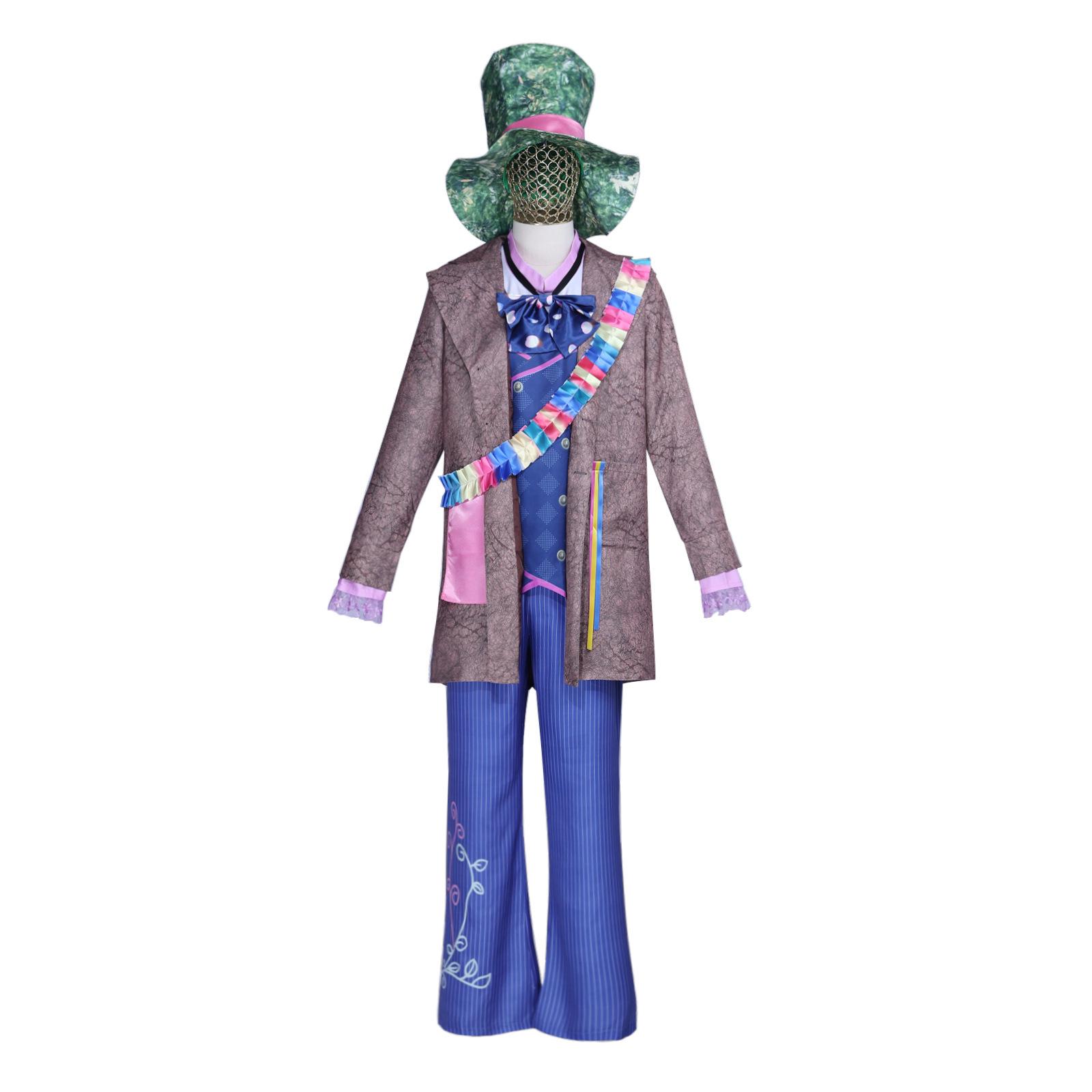 

Alice in Wonderland Mad Hatter Cosplay Costume XL
