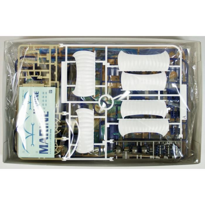 Model - BANDAI - Grand Ship Collection - Marine Warrior - Bílý - Vícebarevný