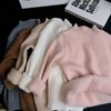Suéter de Tricô com Forro de Fleece para Bebê: Peça Única Engrossada Estilo Inverno para Meninos e Meninas.