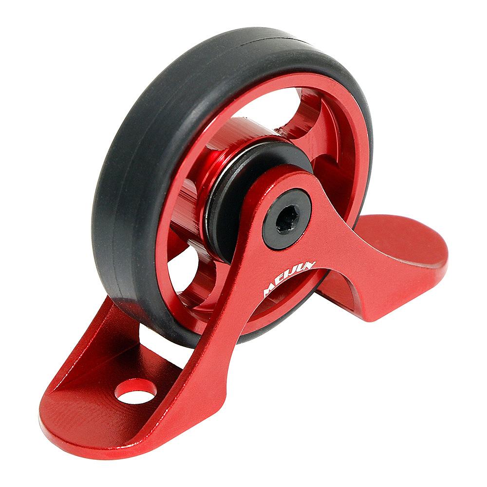 Folding Bike Mudguard Easy Wheel Bike Mud Gear Easy Going Wheel Aluminum Alloy Rear Fenders Wheel For Folding Bike