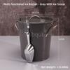 Internet Celebrity Retro Beer Beverage Ice Bucket High Aesthetic Home Handheld Tin Ice Bucket Camping Bar KTV Tonneau En Bois