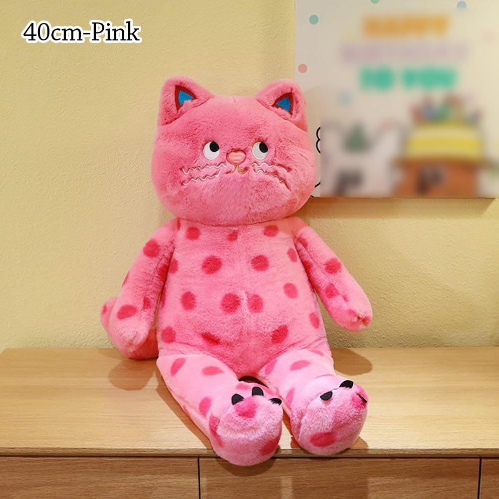 Plush Plush Cat Doll 40cm Animal Plush Toy Creative Stuffed Animal Pillow  Sleeping Gift