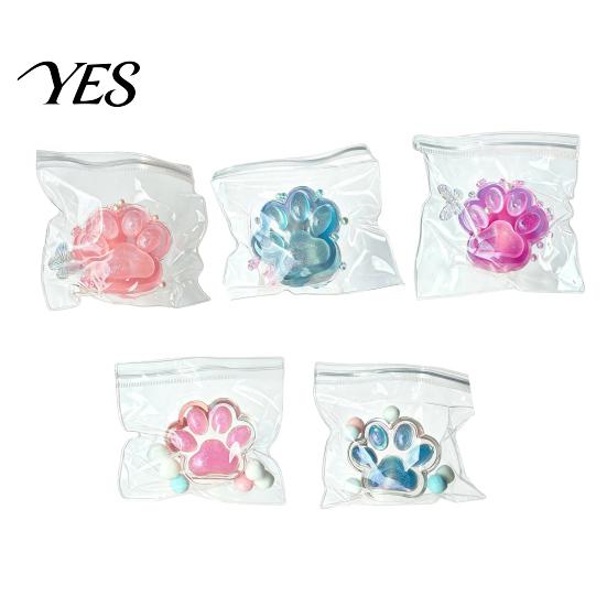 Adults Stress Ball Cat Paw Relief Toy, Giant Kitten Squeeze Toy for Kids Adults, Soft Animal Claw Anxiety Reduction Reliever
