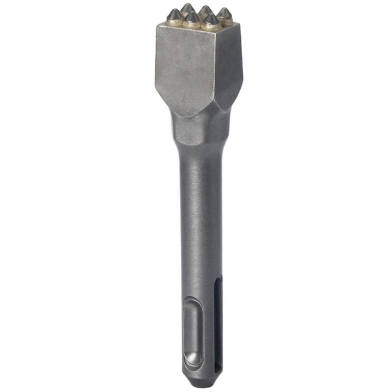 Mini Electric Chiseling Hammers Bit Featuring Multiple Tooth Option 3/4/6/9 Teeth for Concrete Surfaces Treatments