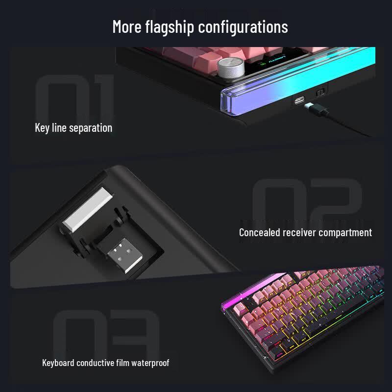 Langtu L99 Tri-Mode Gaming and Office Keyboard and Mouse Set